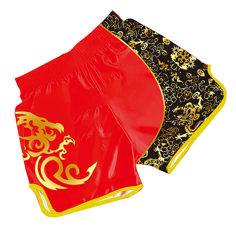 Customized Martial Arts Wear MMA BJJ Fight Club FTG Quick Dry Plus Size Outdoor Sports Jogging Run Gym Boxing Pants Boxer Shorts