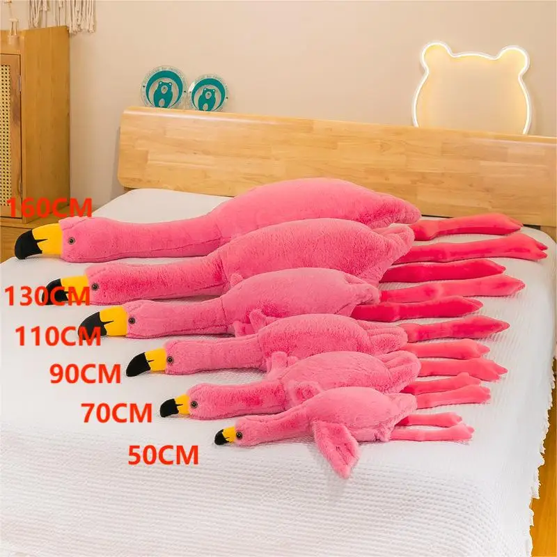 High Quality Flamingo Plush Doll Cute Flamingo Stuffed Plushie Toys Custom Stuffed Flamingo Plush Toy