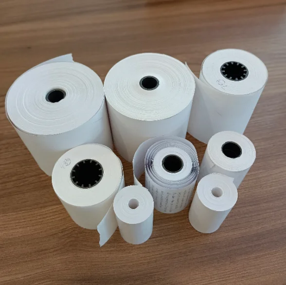 China manufacturing supermarket cash register printer pos paper roll direcet delivery coreless thermal paper 80mm