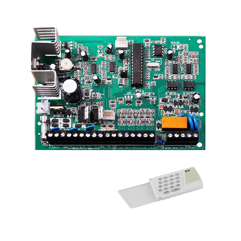OEM Customized Intruder Alarm System AC16.5V Smart 4 Wired Zones Home Alarm
