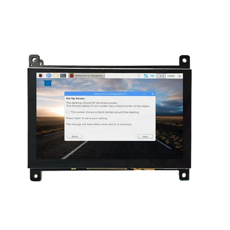 
Raspberry Pi Touchscreen Monitor 5 inch 800x480 Compatible Raspberry Pi 4 3B+ 3B 2B Black Banana Pi 