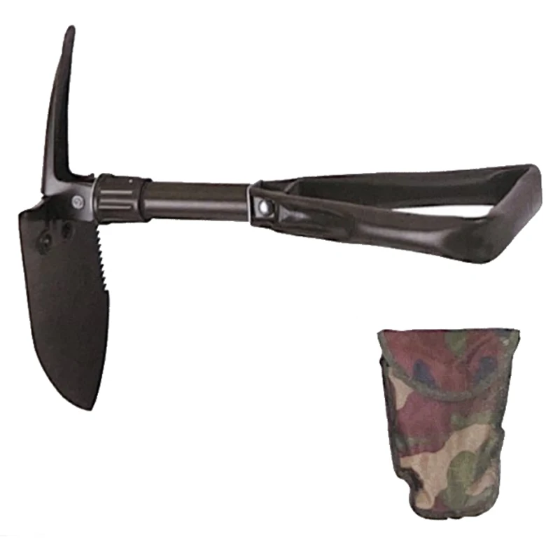 Outdoor Folding Manganese Steel Shovel Head Large Folding Spade Shovel