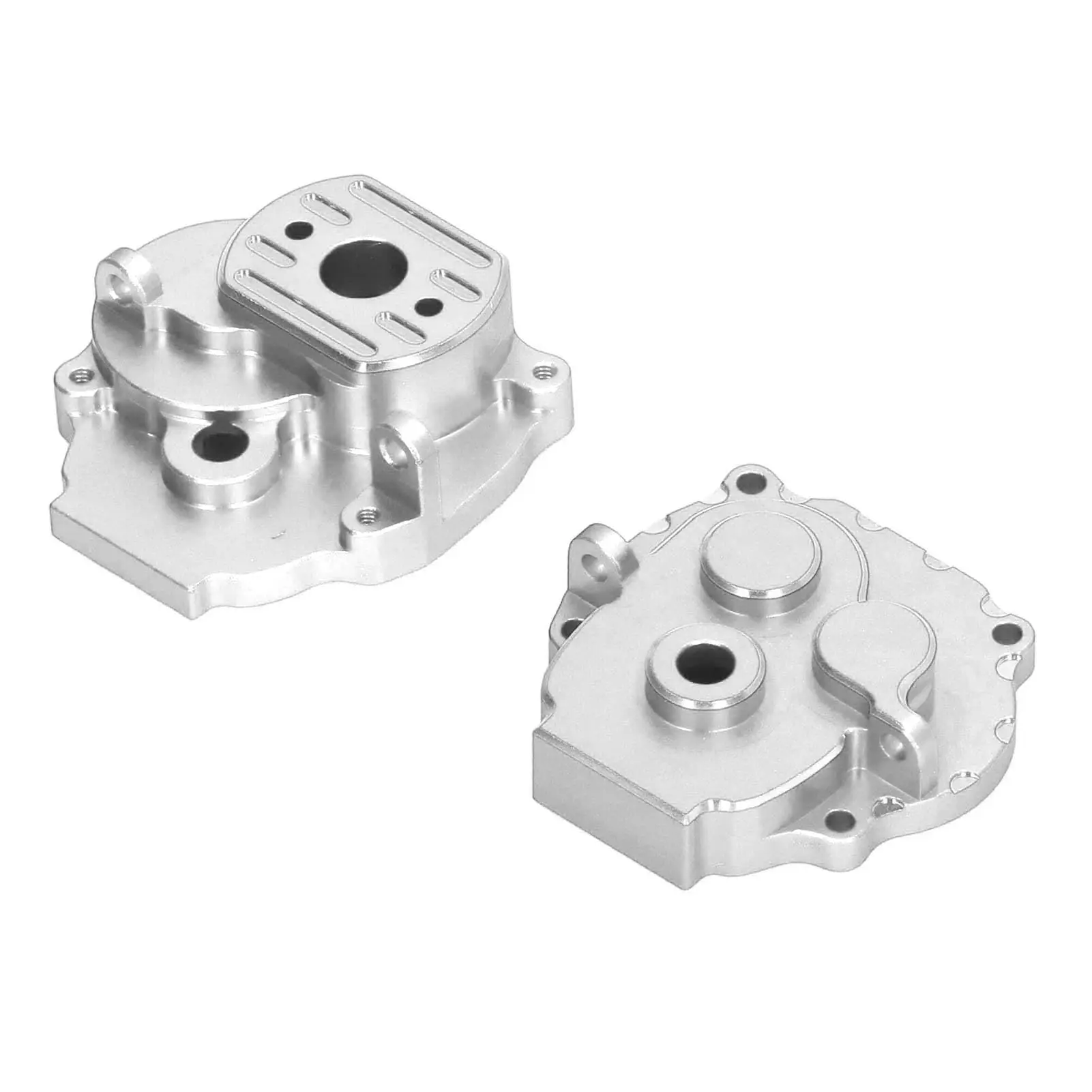 Rapid prototyping CNC custom machining Automotive transmission housings Custom aluminum anodized tractor  gearbox housings