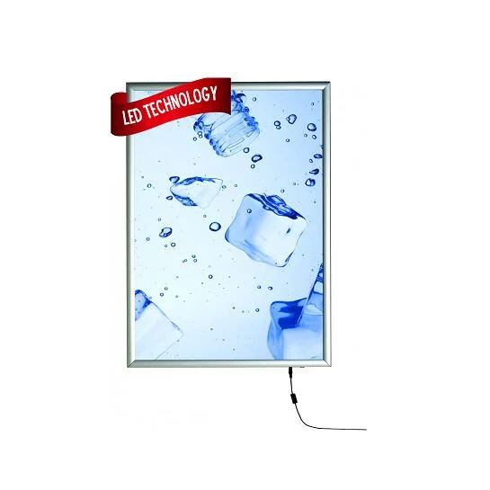 LED Snap Frame Light Box Wall Mount Menu Board for Restaurant Advertising