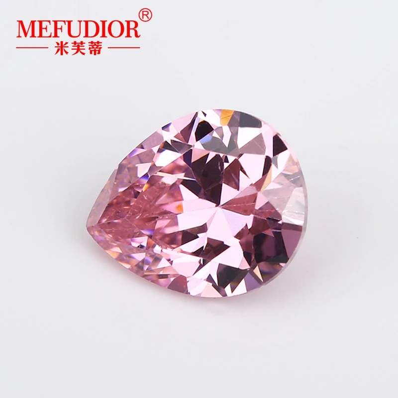 5AAAA Hot Sale Color Pink Wholesale Price Loose Cubic Zirconia Stone