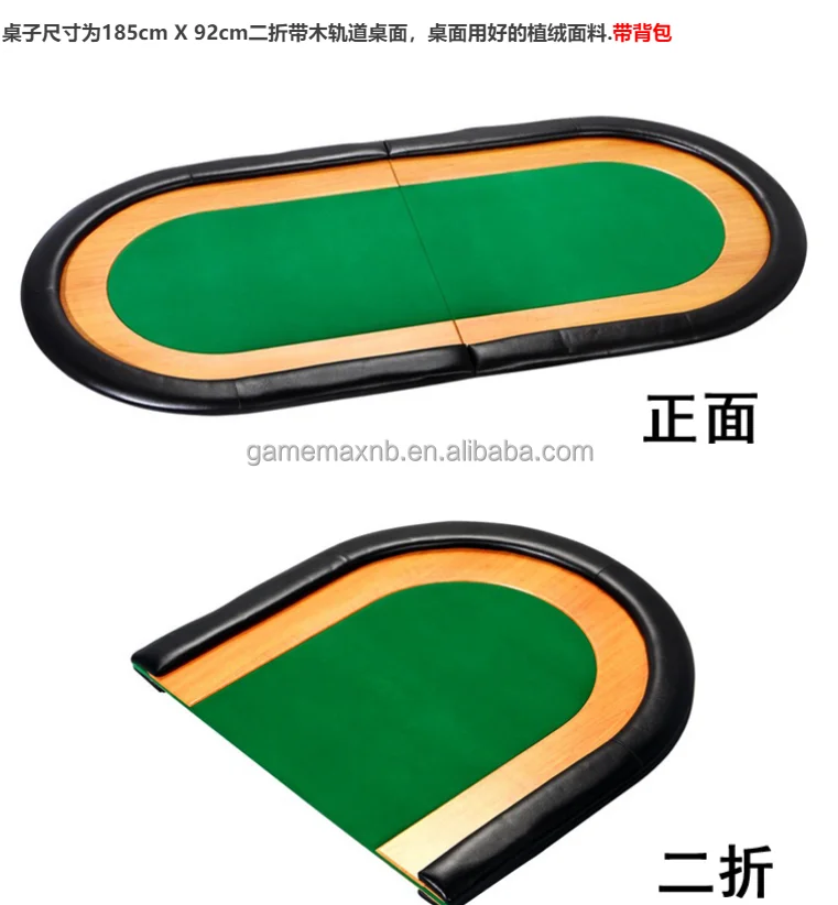 72 Inch  Foldable desktop for  Poker Table  Black jack &Baccarat desktop