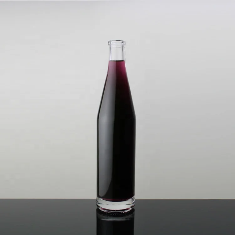 Flint Glass Cap Finish 750ml Vodka 0.5l Glass Bottle