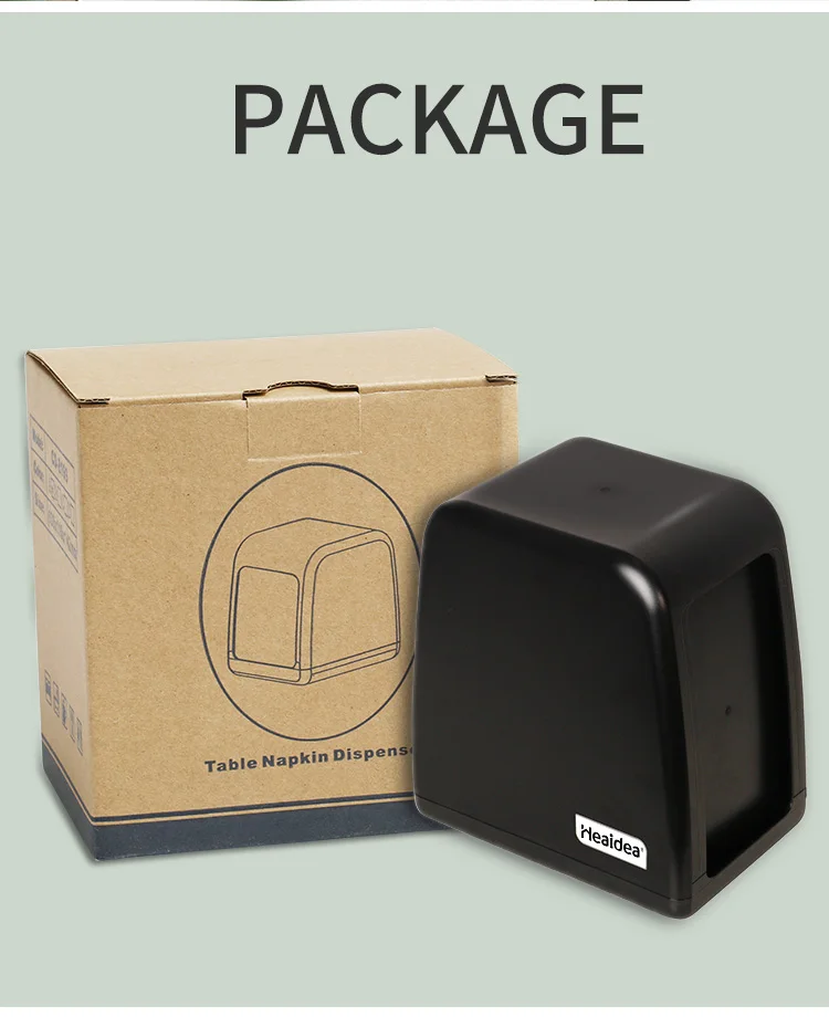 Heaidea Hotel Home napkin luxury tissue box holder restaurant tissue dispenser table napkin dispenser