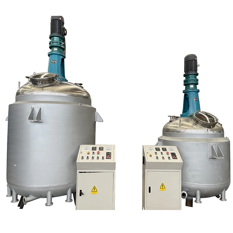 2000L stainless steel chemical stirred Jacketed Tank reactor