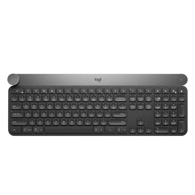 Беспроводная клавиатура Logitech Craft универсальная с подсветкой и клавиатурой со смарт-кнопкой