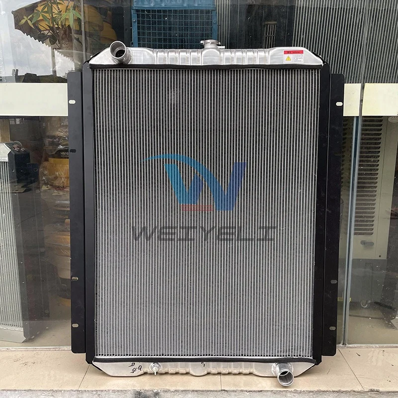 Factory direct sales High quality Machinery Parts  Excavator Engine Parts  excavator radiator water tank Lovol for FR360