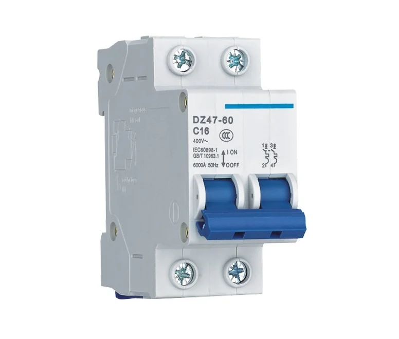 100% original DZ47-60 2P C40 miniature circuit breaker 2P 40A for household
