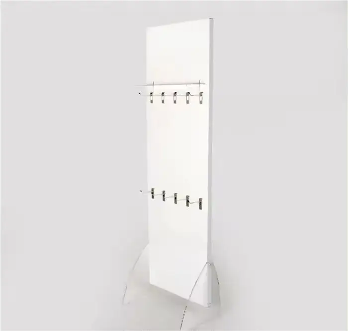 Acrylic Wig Display Stand Custom Hair Extension Bundle Display Rack Human Hair Display Furniture