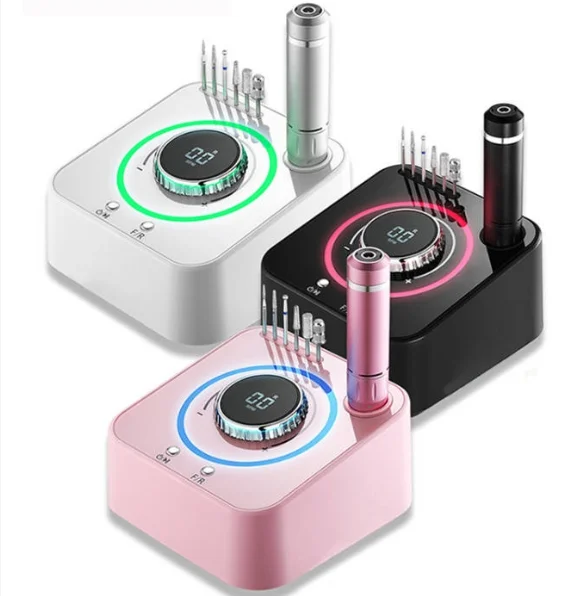 Профессиональный электрический аппарат для маникюра и педикюра 40000 об./мин.