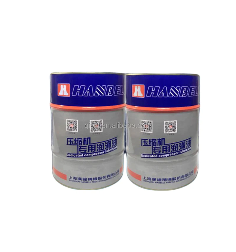 Hot sale Hanbell HBR-B12 refrigeration compressor oil 18.9L