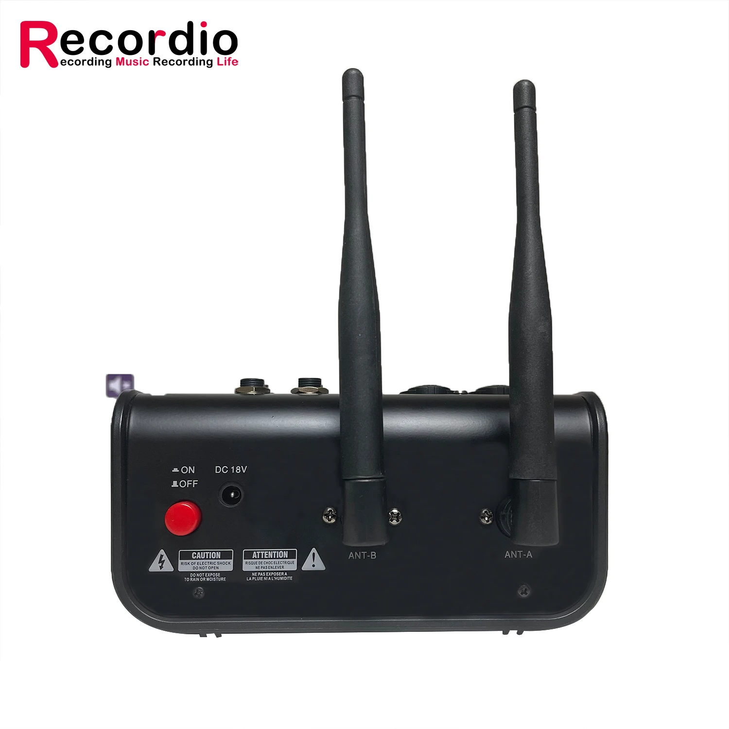 GAX-450B Hot Selling Audio Mixer 4 Channel with Wireless Microphone Mini DJ Blueteeth Mixer with 48V Phantom Power