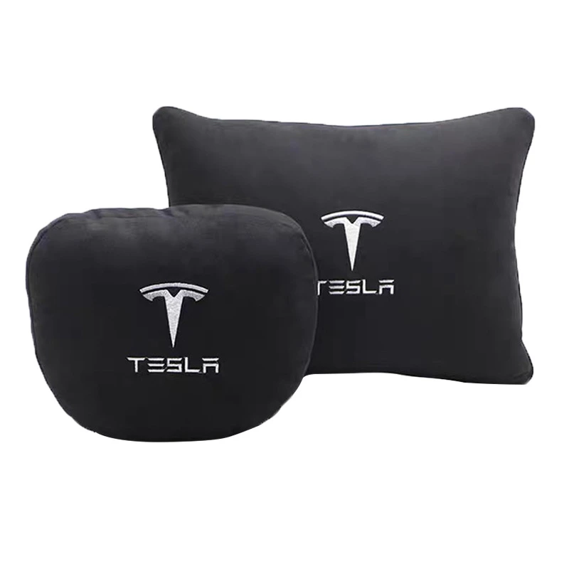 Applicable to Tesla model3XYS headrest waist car interior with Tesla special pillow neck pillow pad