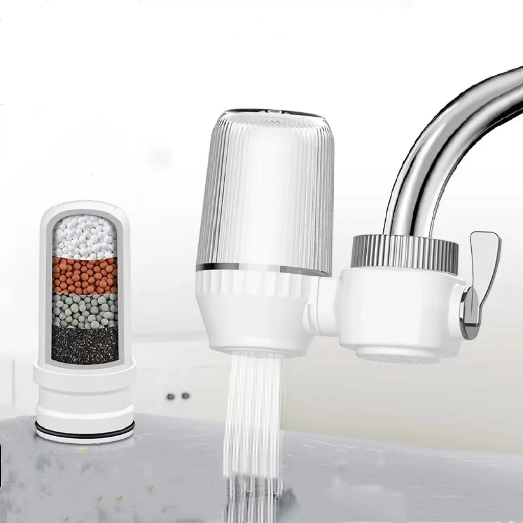 Kitchen tap water purifier household faucet washable filter