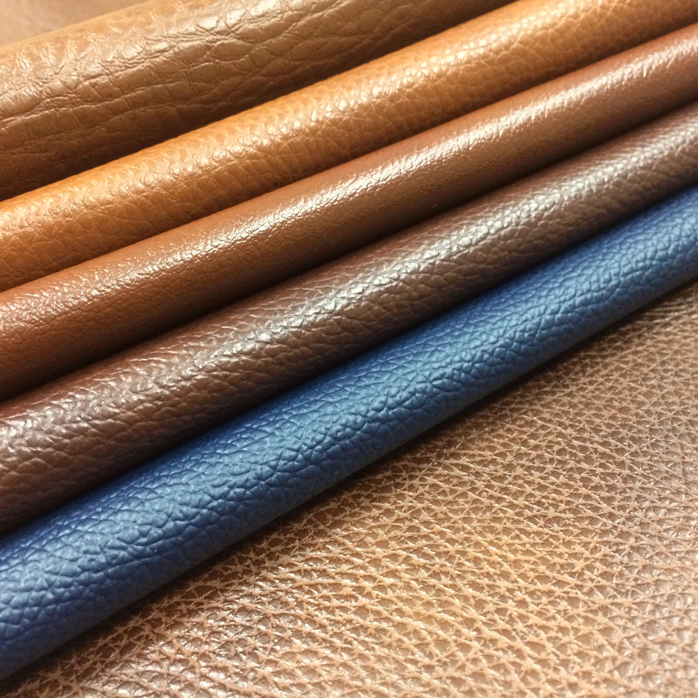 Soft Pvc Synthetic Leather Rolls For Furniture Upholstery