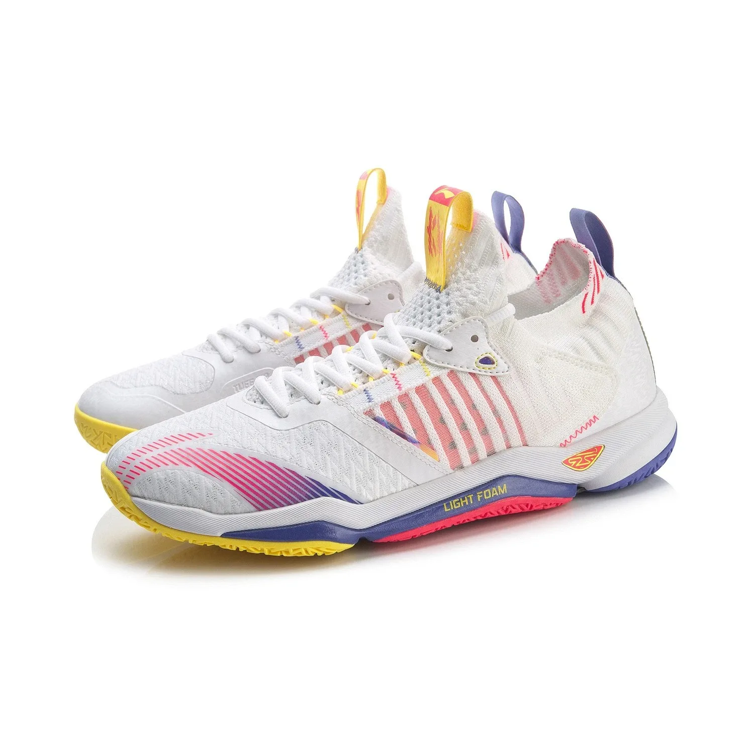 Мужская обувь для бадминтона Li Ning raid IV, профессиональная обувь для соревнований с амортизацией и отскоком, воздухопроницаемость
