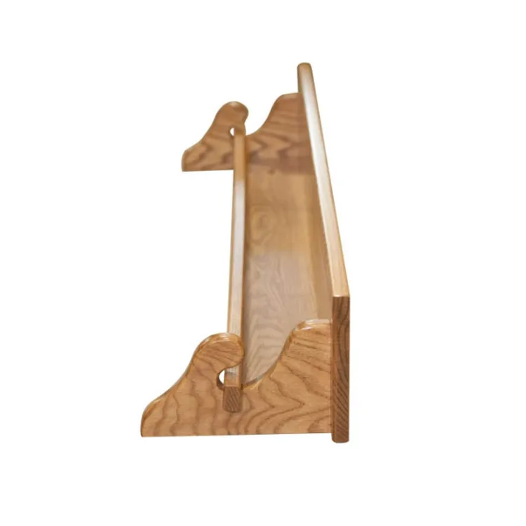 Рустикальная Изысканная настенная вешалка для одеял ручной работы прочная деревянная вешалка для одежды