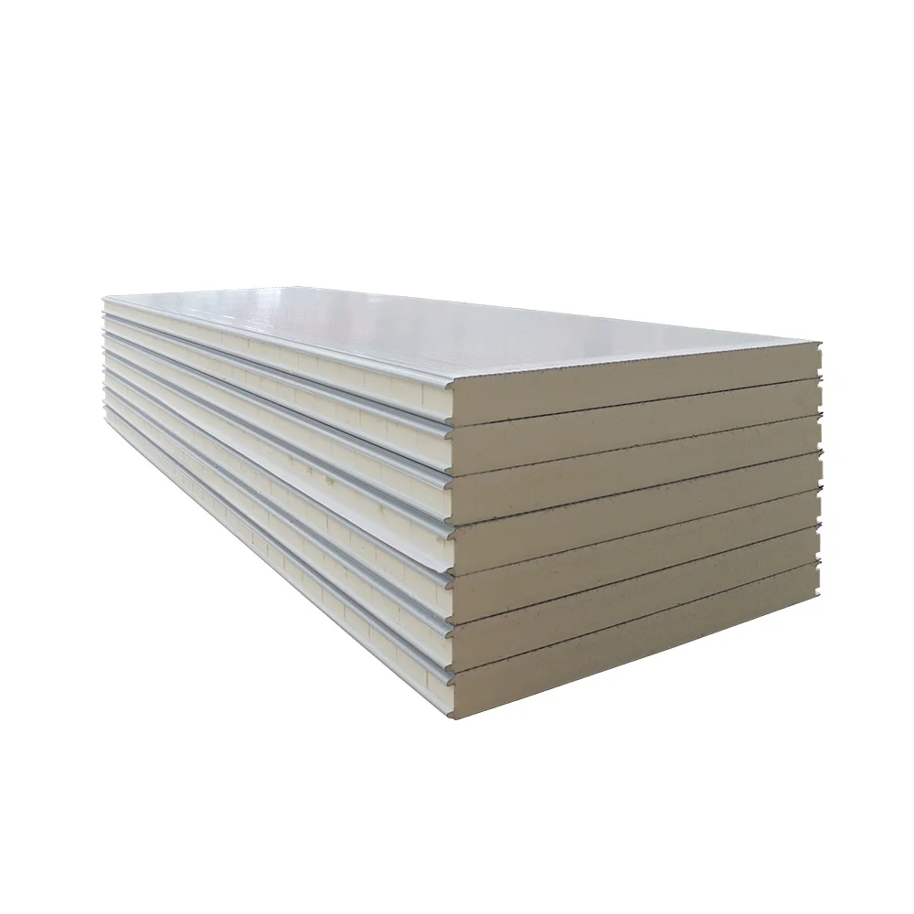 PU polyurethane foam PUR cold room storage warehouse insulation sandwich panels/boards roof sandwich panels