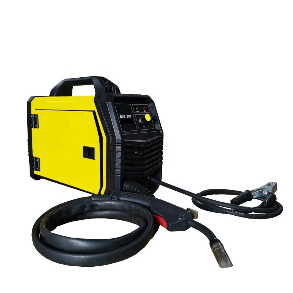 220V MIG no gas use for DIY inverter welding machine mig-200 for welding equipment