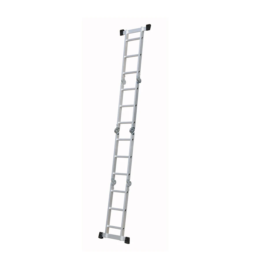 ladder aluminum Multi-purpose Ladder Durable 4x3 Compact Aluminum Ladder Foldable