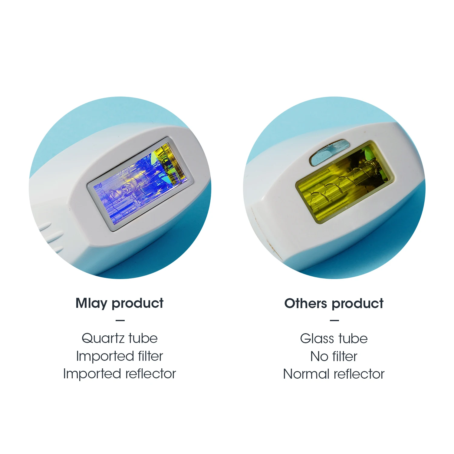 Mlay M3 Hot Selling Quality Mini Ipl Home Use Portable Ipl Laser Hair Removal Device