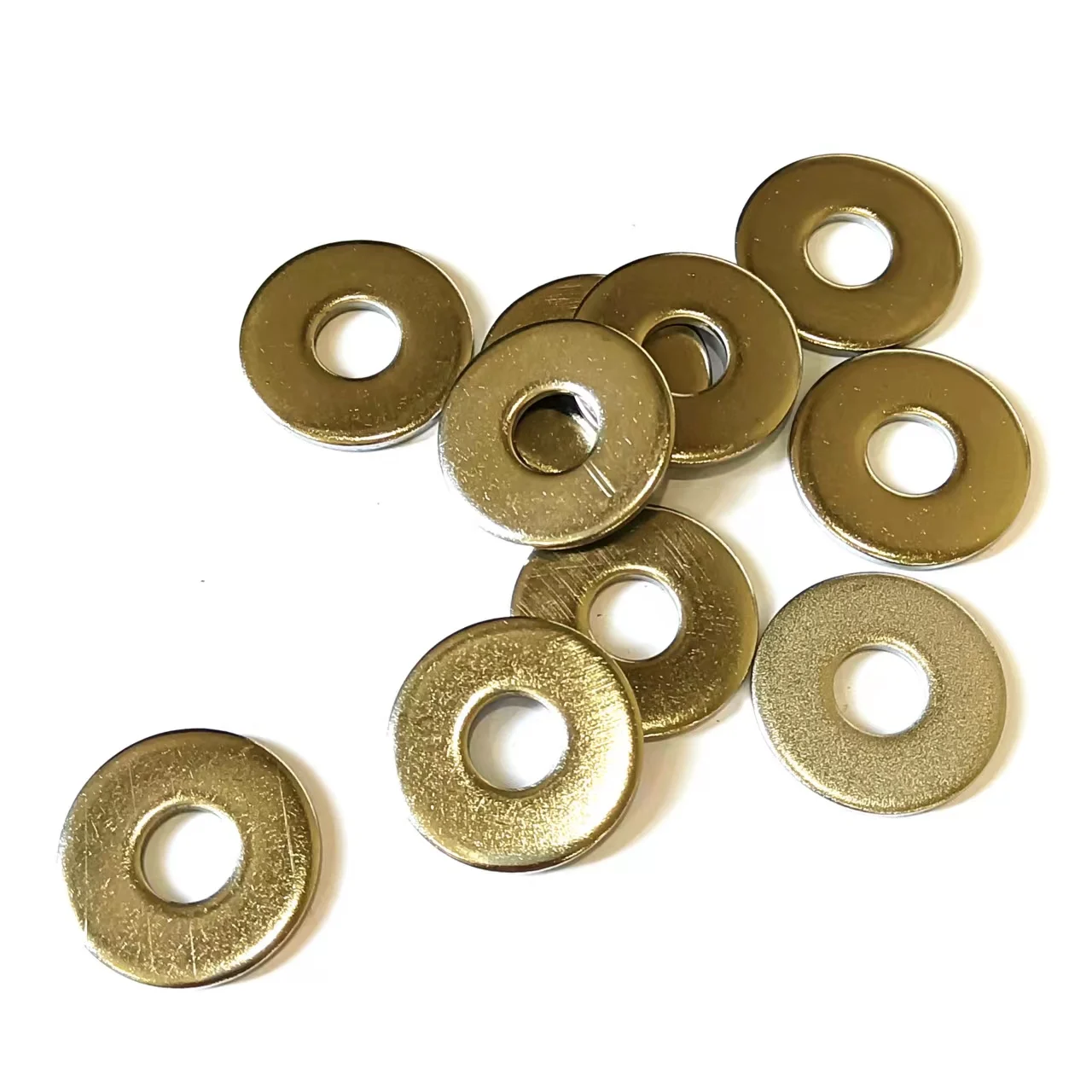 different sizes plain or silvery low price reliable safe high hardness metric anti-corrosion DIN125 Round circle flat washer