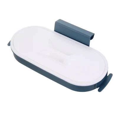 New Garbage Bag Holder Kitchen Cabinet Door Basket Hanging Trash Can Waste Bin Garbage Rack Tool Storage Holders Trash Racks