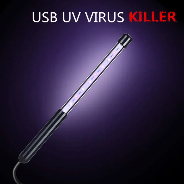 Лидер продаж 2020, портативная светодиодная УФ-лампа UVC, дезинфекционный УФ-стерилизатор