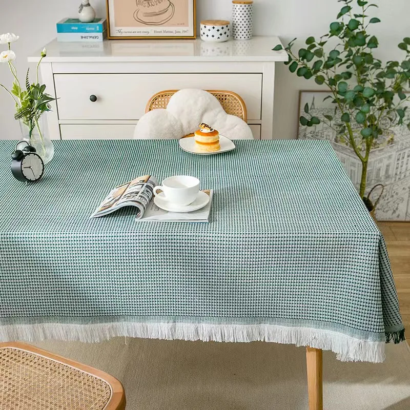 Tablecloth white thickened assorted dormitory dressing table dust photography background cloth picnic dessert table mat