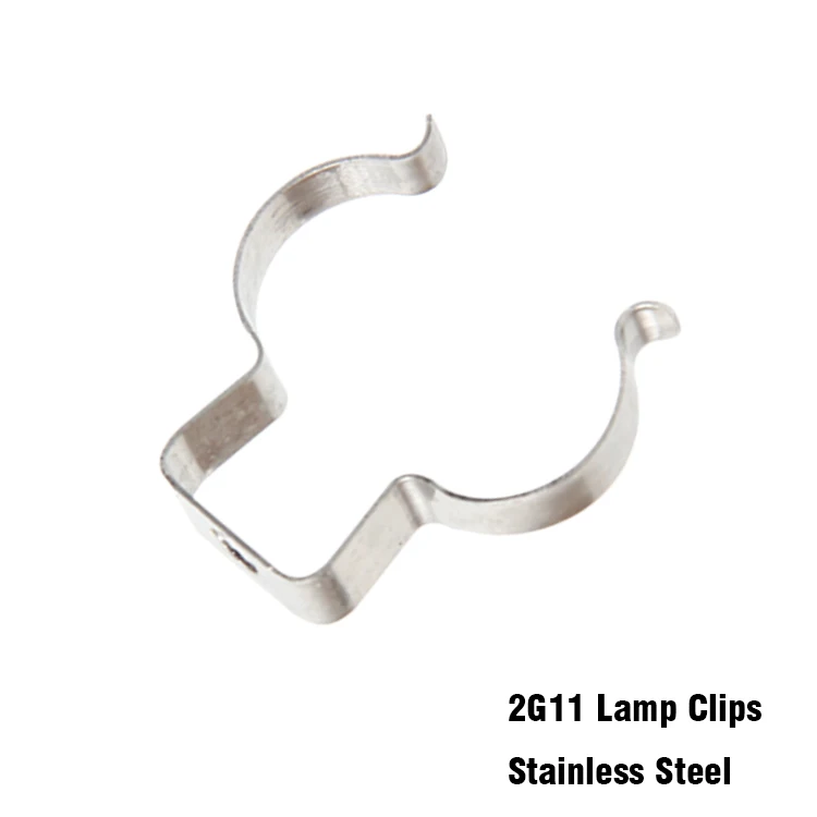 H shape 2G11 UV Clamp Stainless Steel PL-L 2G11 lamp clips