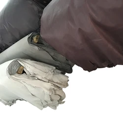 Brown color female pig hide leather for boots lining