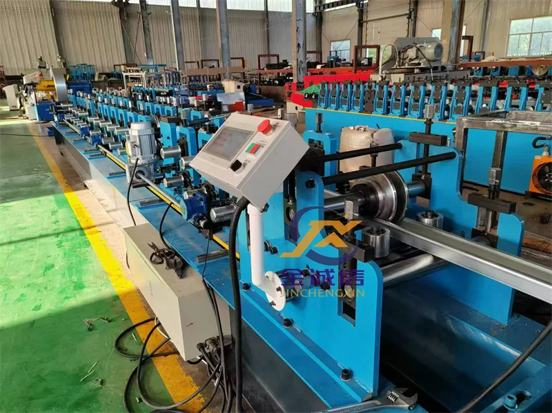 Full Automatic Self Load Beam Making Machine Storage Racking System Roll Forming Machine