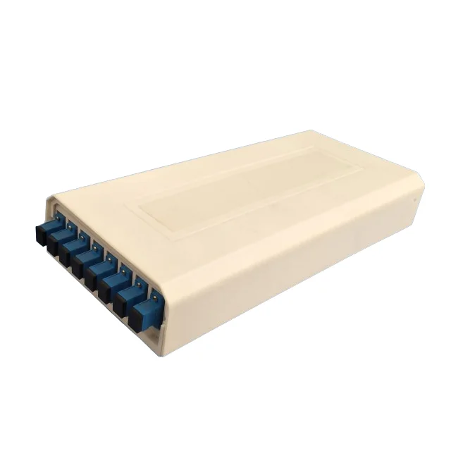 12 Port Mini ODF Wall Mount ST Fiber Patch Panel Fiber Termination Box Optical Terminal Box TJ01E12ST
