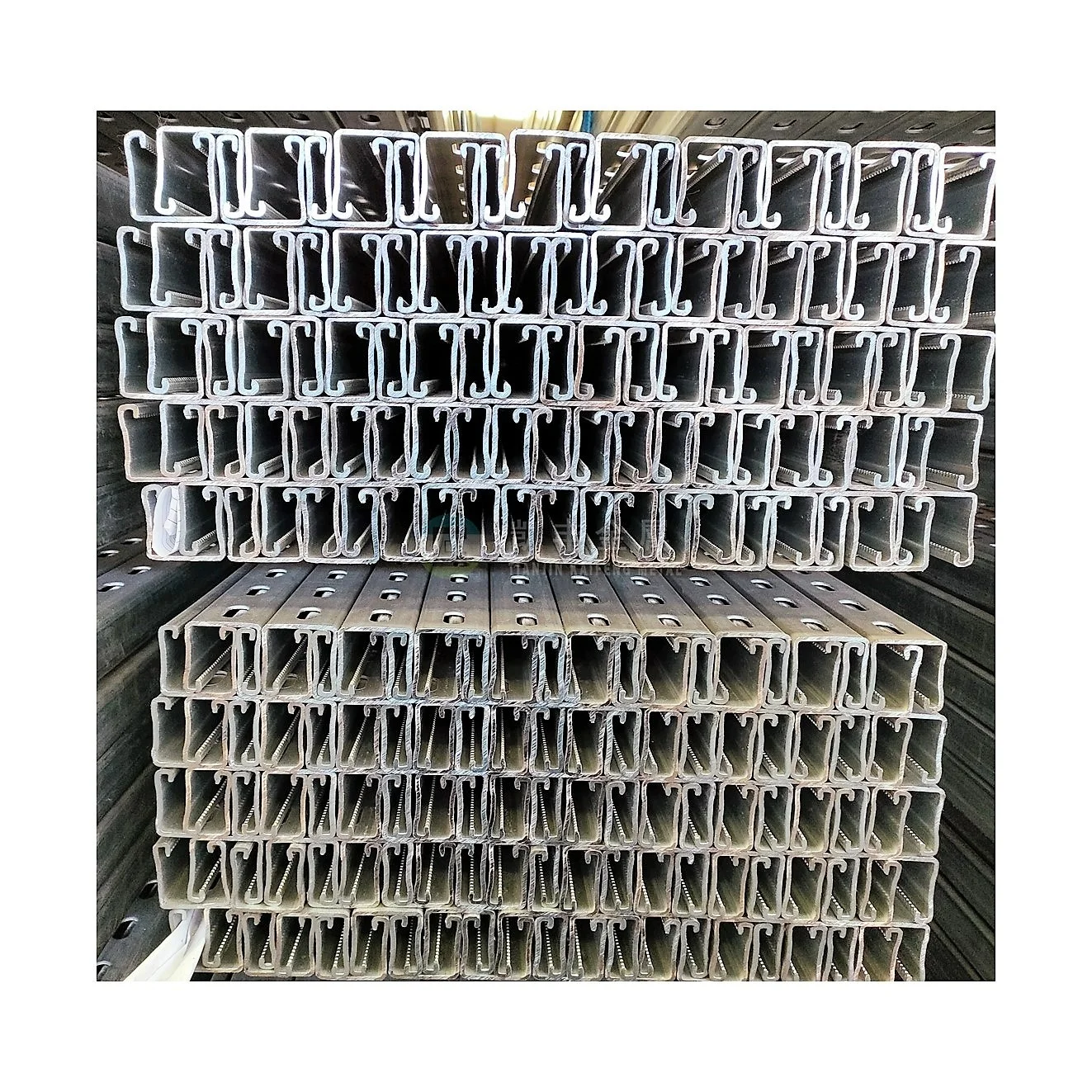 Low Price C Profile Galvanize Strut Channel C Channel Galvanized Steel Channel Brackets System Solar Array Ground Mount System