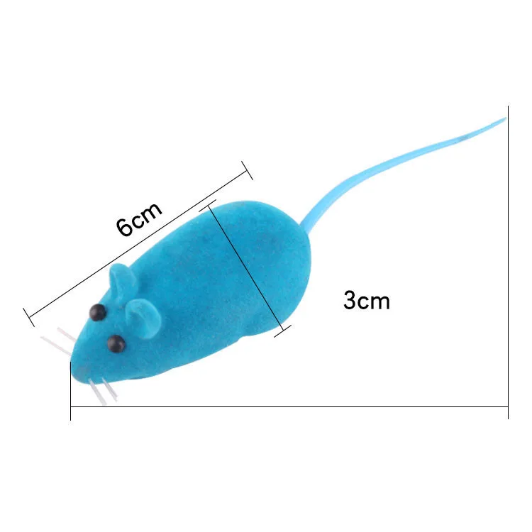 Hot selling cute cartoon rubber vocal dog toys vocal realistic cat toys little mouse mice & animal toys