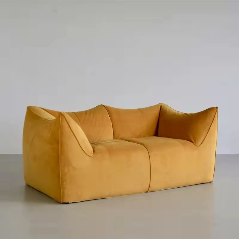 Mario Bellini Le Bambole loveseat sofa in micro fiber