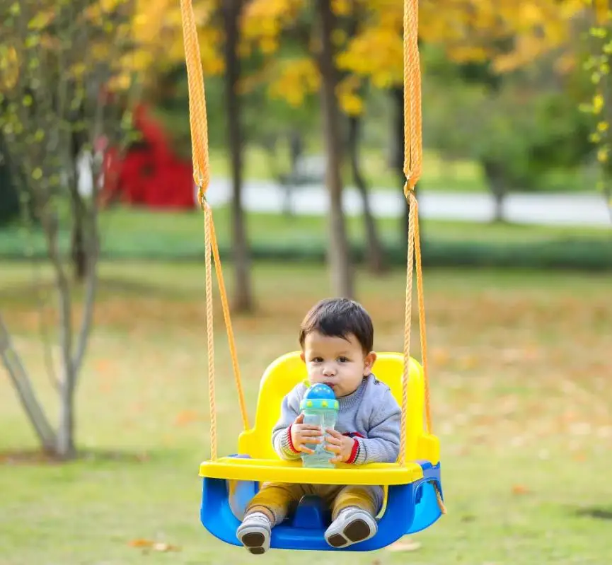 indoor/outdoor 4 in 1 multifunction plastic toys hanging baby swing infant swing seat for sale
