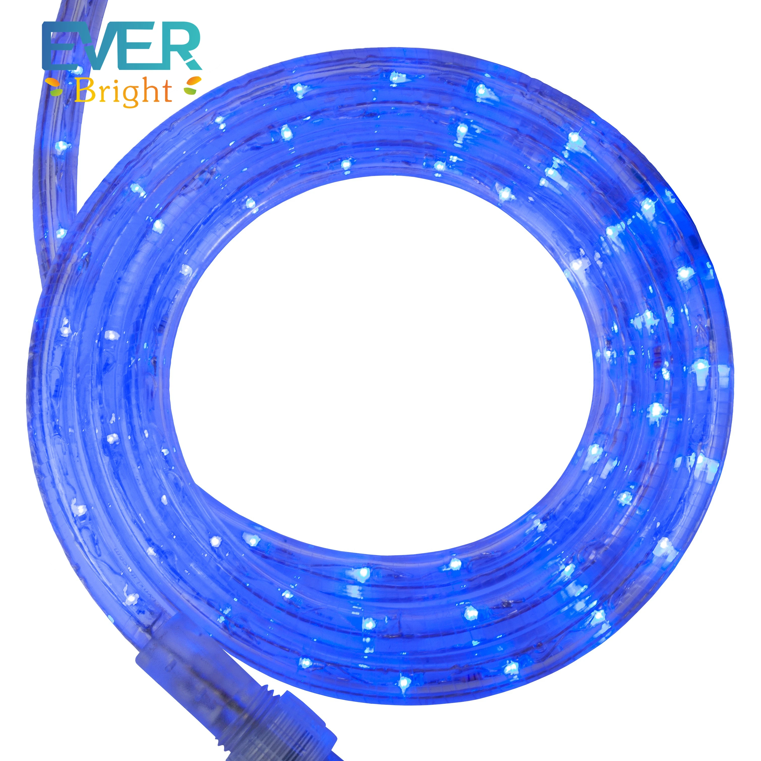 RTS Wholesale 100 Meter 110v 220v Outdoor Round Hose Decorative Neon Flex RGB IP67 Waterproof Led Rope Lights