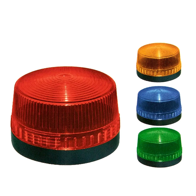 red blue led strobe traffic warning light