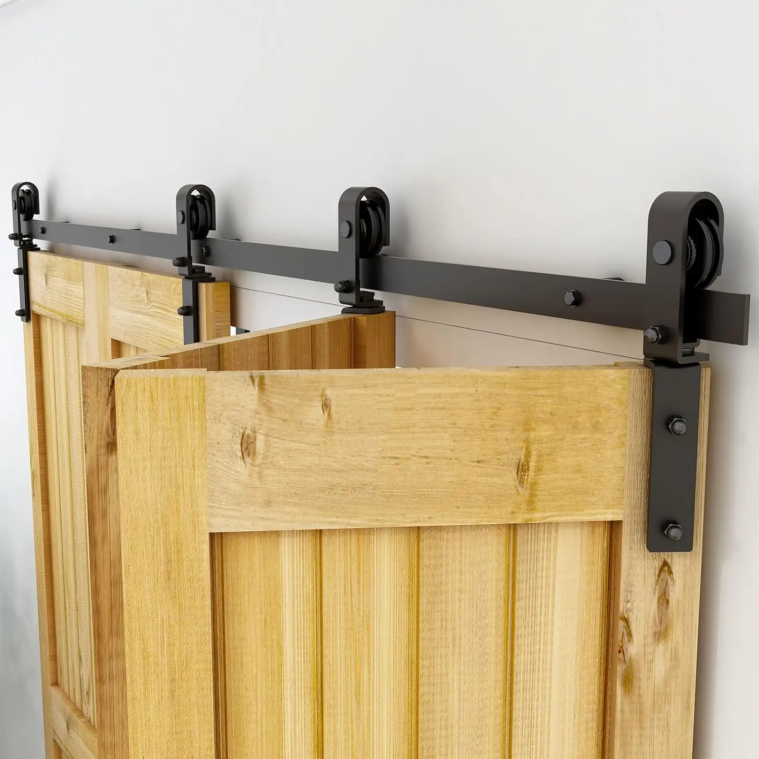 Interior Wooden Sliding Bifold Door Accessory