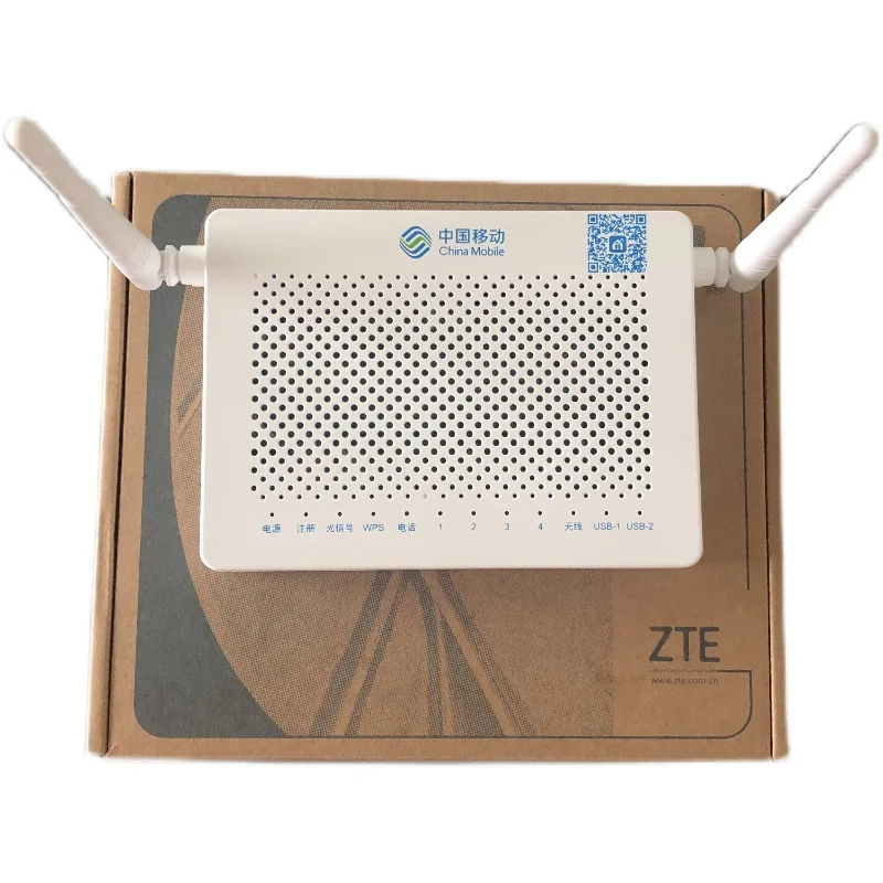 ZTE F673AV9 двухдиапазонный 4GE + 2USB + 1TEL 2,4G 5G WIFI ONU Gpon волоконный модем FTTH F673A V9 ONT, английская прошивка, терминал