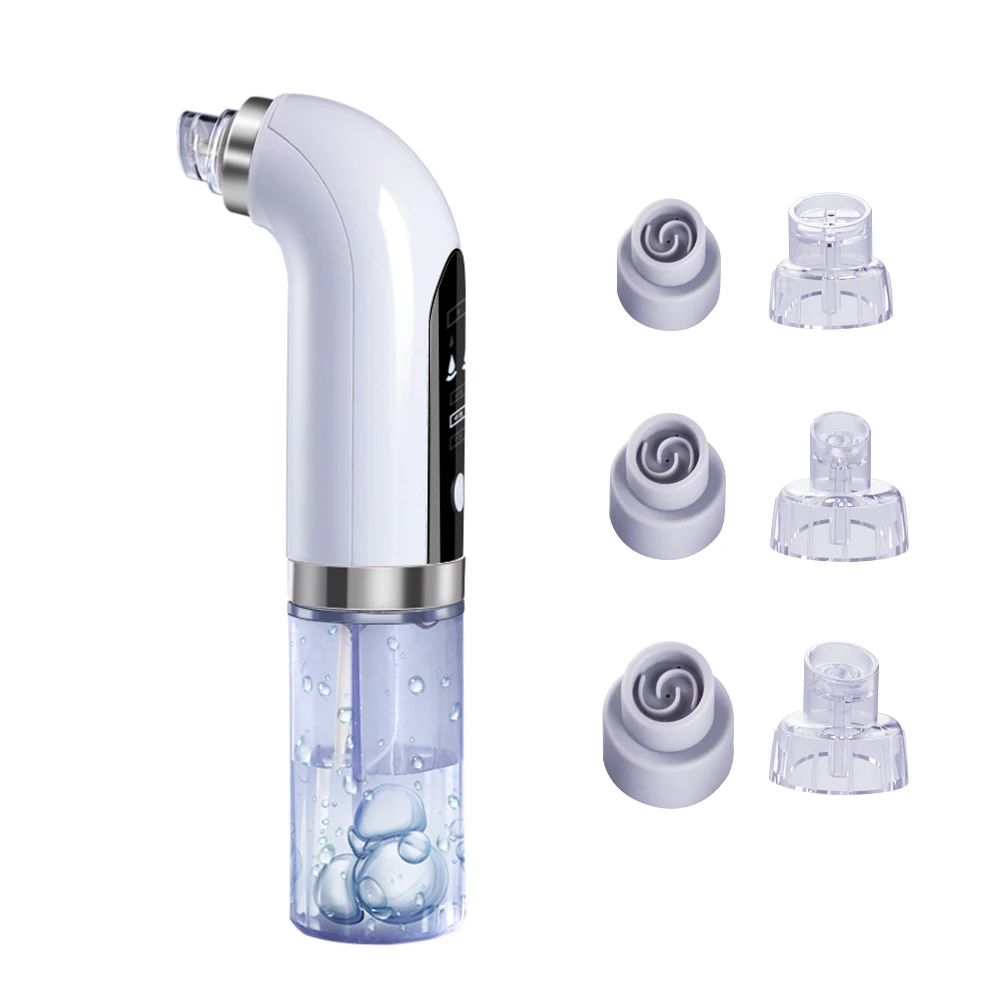 Synogal Mini acne treatment pore cleaner exfoliating electric hydro small bubble vacuum blackhead remover