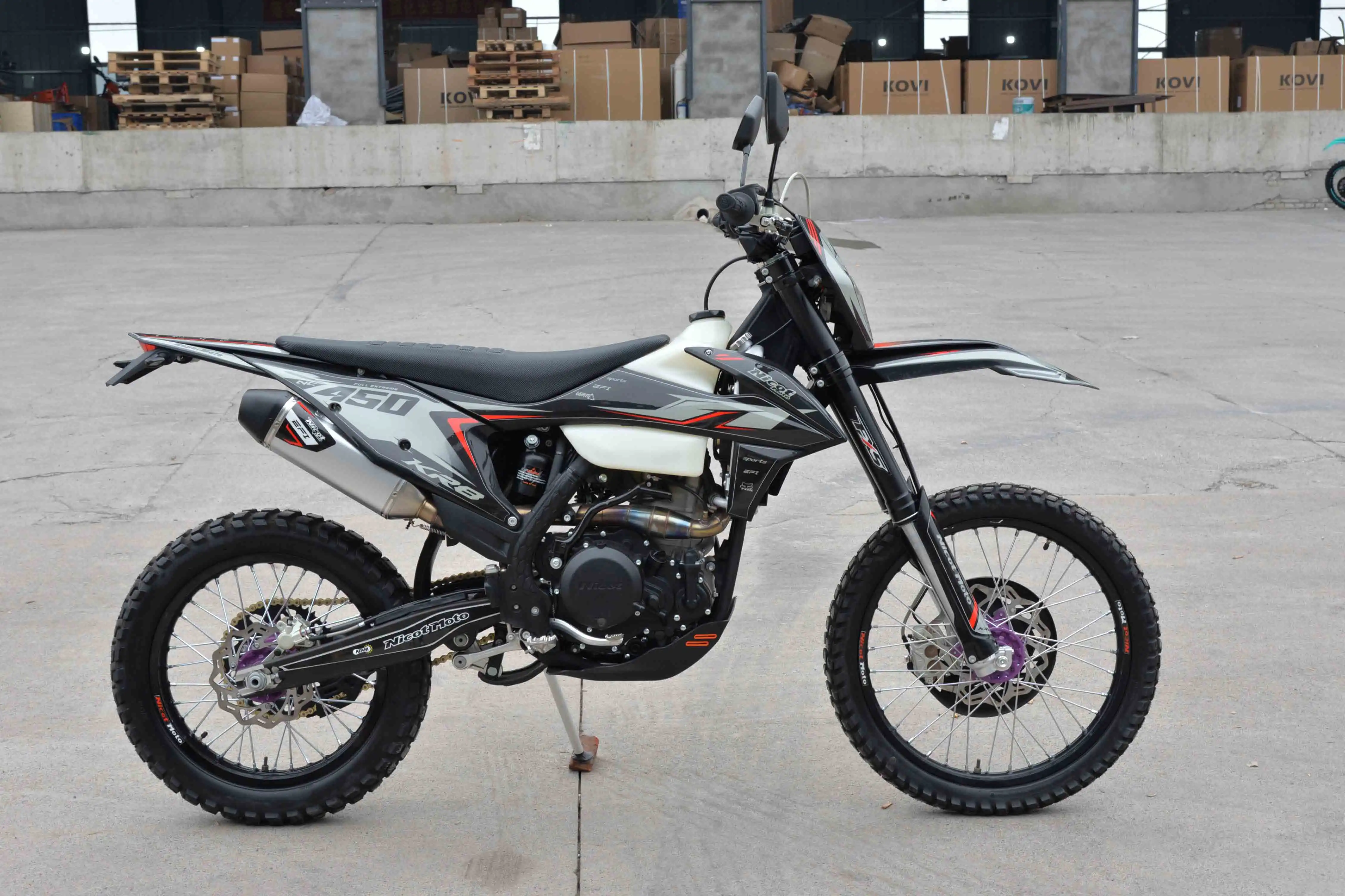 Никот KR8 450CC Байк бензин мотоцикл внедорожные мото гонок для пассажира