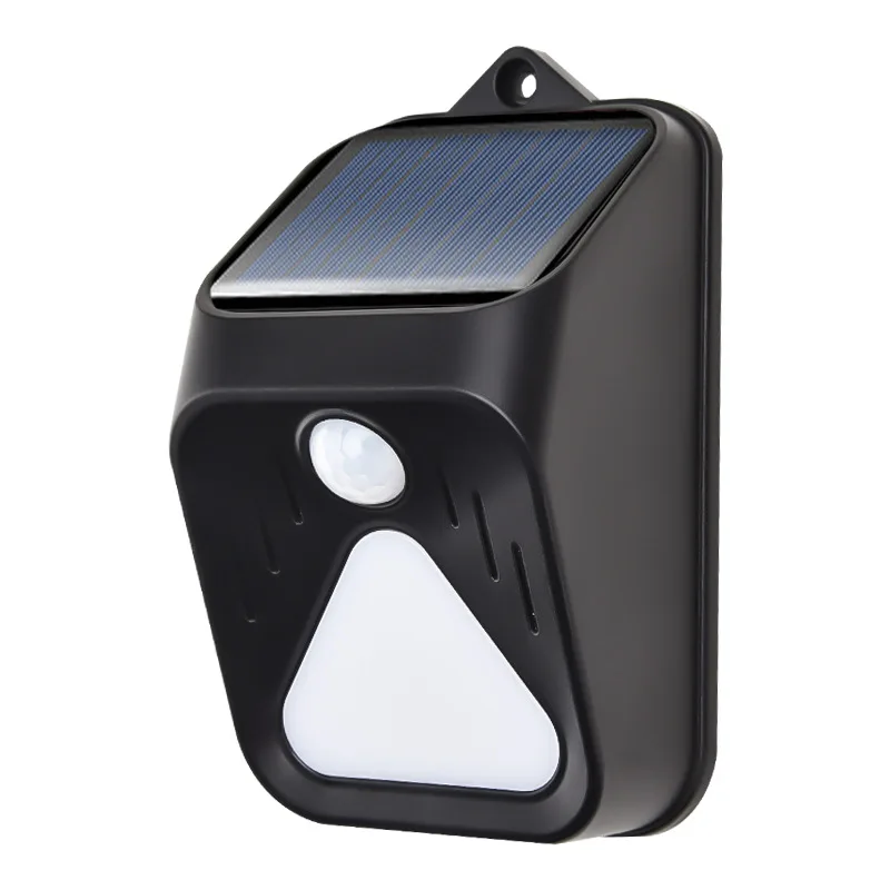 Remote Controlled Wireless Outdoor PIR Motion Sesnors Alarm with Solar Panel