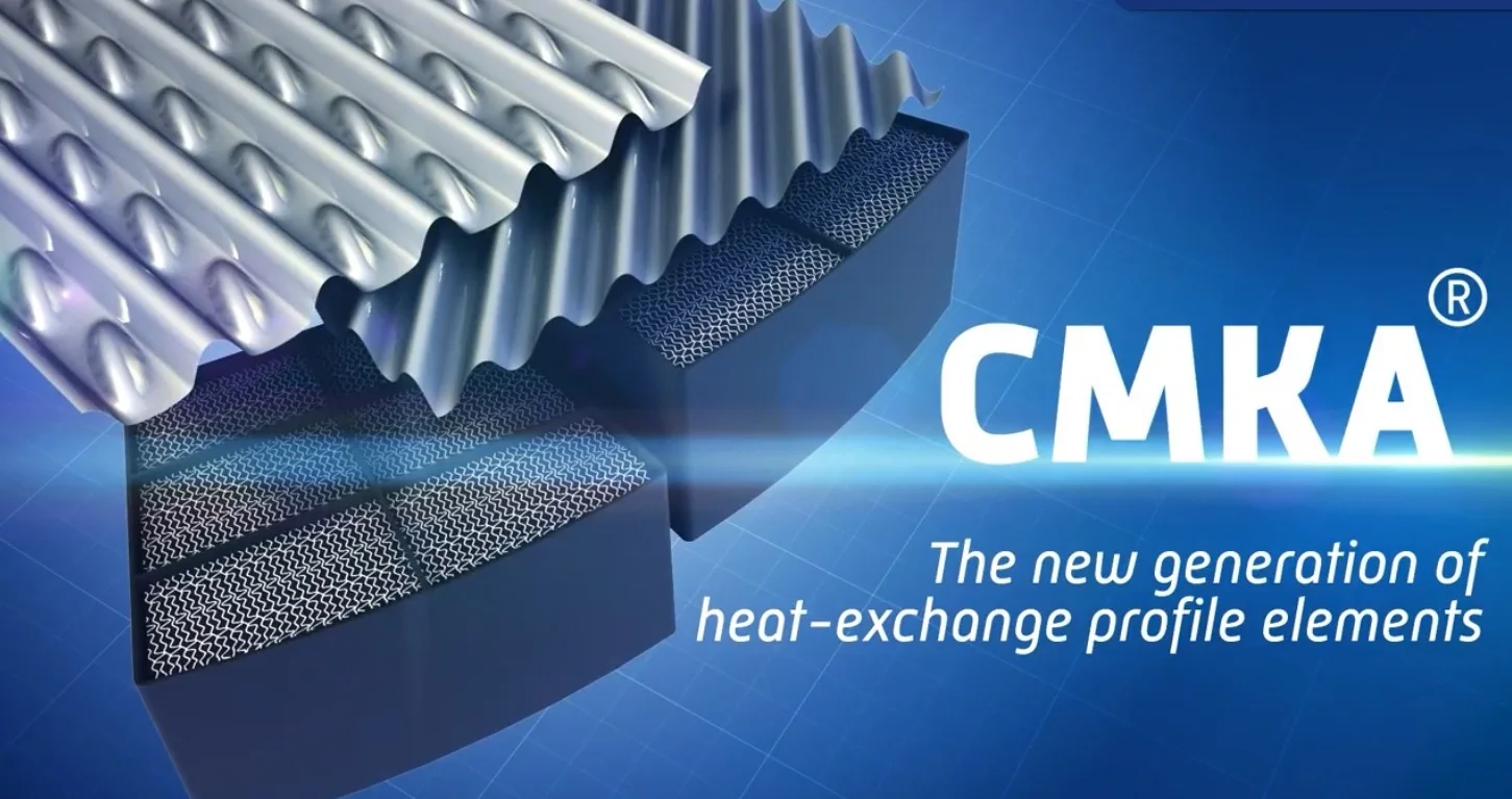 CMKA Heat Exchange Elements For Regenerative Air Preheaters Air To Air Counterflow Heat Exchange Elements For Boiler Units