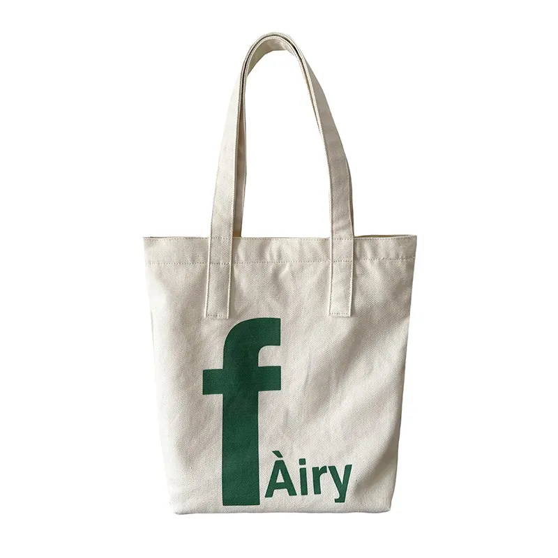 Custom Logo Printed Eco-Friendly Recycled Reusable Plain Bulk Cotton Canvas Tote Bag For Grocery Shopping Reusable Shopping Bag